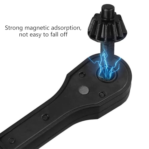 Llave de taladro eléctrico que elimina el dolor de manos al cambiar el portabrocas 5