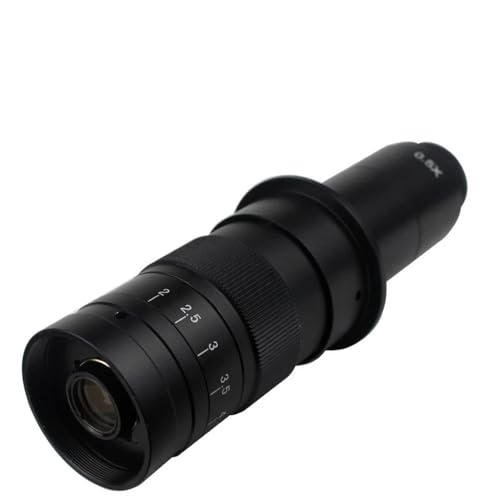 ラボ用顕微鏡アクセサリー 14MP 60FPS HDMI USB電子デジタルビデオ顕微鏡カメラ 180/130Xズーム Cマウントレンズ 56 LED 電話チップ PCB 修理ツール用(180X C Mount Len)