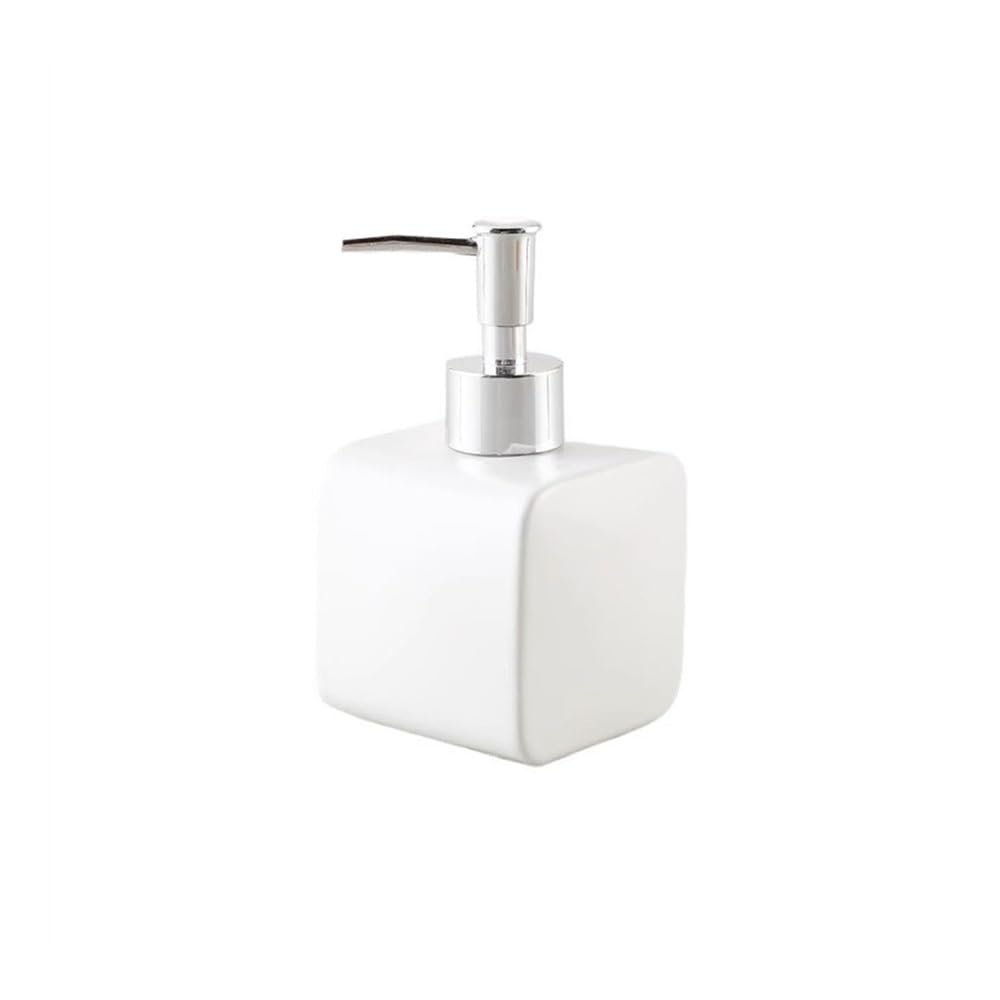 Distributeur de savon vaisselle blanc mat pour une cuisine épurée et une routine zen