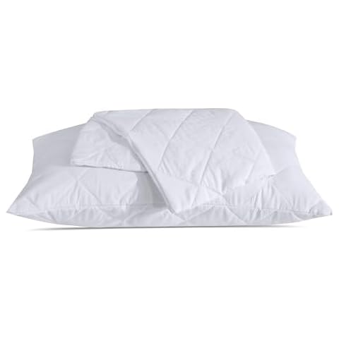 My Home Store Quilted Microfiber Pillow Protectors Cover