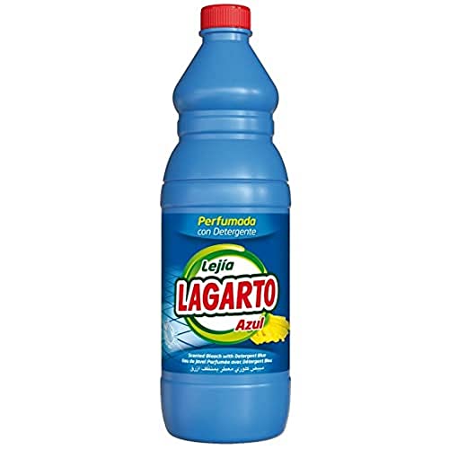 Lagarto Lejía Perfumada Y Detergente - No Salpica, Densa, color Multicolor, 1500 ml