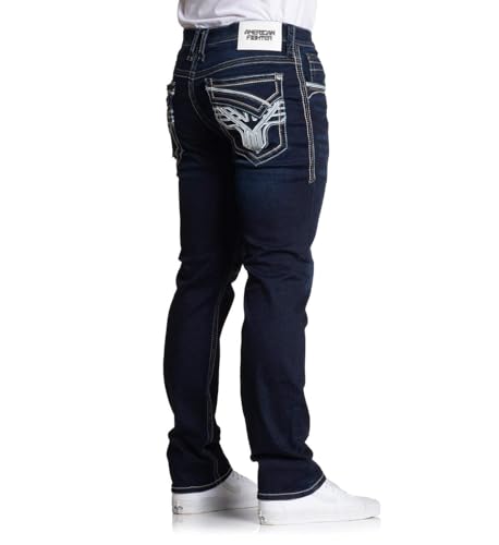 American Fighter Men's Denim Jean Legend Crawford3