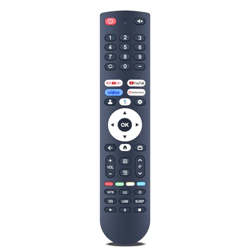 Télécommande de rechange RETROSUN avec micro pour Google TV FPD et Canvas CG55-C1