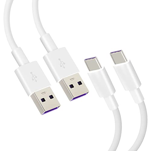 CAIHELONG USB C Cable 3.1A-5A Fast Charging QC3.0 USB Type C Cable 3Pack (3.3/4.9/10FT) USB-C to USB-A Cable Rapid Charger Quick Cord Compatible Galaxy S22 S21 S20 S10 S9