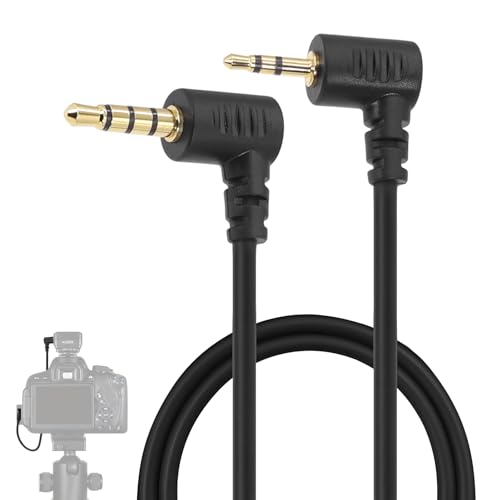 CASYDYEN for Nikon DC3 Shutter Release Cable, 2.5mm Jack Compatible Camera Remote Control Cord - for Wireless Remote, Timer, Flash Trigger, Long Exposure, Self-Portrait (15.16 inch/38.5cm)