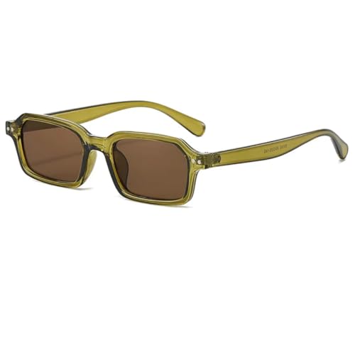 Lunettes de luxe tendance rectangulaires avec finitions premium pour femmes