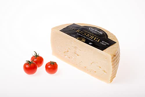 Corsevilla - Queso Cabra Gran Reserva - Leche Cruda - Queso Viejo - Sabor Intenso - Gourmet - Perfecto Para Maridar Con - Vino Tinto - Frutos Secos - Pan - (1.2 kg aprox.) Cover