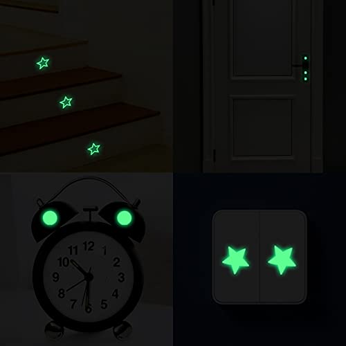 Glow In The Dark Stars For Ceiling Decor,849 Pcs Glowing Stickers For Ceiling Planets, Luminous Stars And Dots Wall Decals Kids Living Room,Rocket Astronaut Decorations For Boys Girls #TOP6