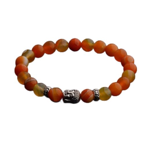 Bracelet en pierre naturelle élastique pour éviter les fermoirs fragiles