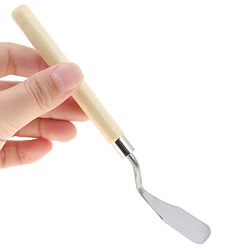 image for Hiawbon 5 Pcs Painting Tools Set Building Use Dollhouse Miniature Bric