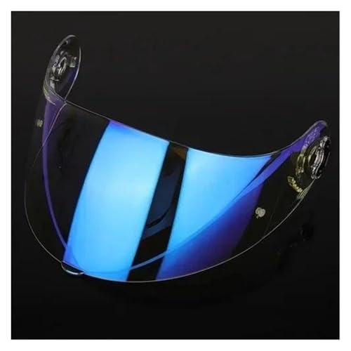 Visiera con lente for moto. La visiera ha un design robusto. Questo garantisce che la visiera rimanga saldamente in posizione durante la guida.