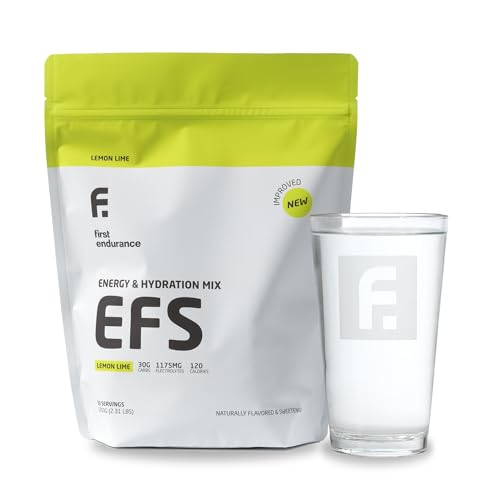 Image of EFS Hydration & Endurance Drink Mix - Premium Carbohydrates for Energy & Performance, Electrolytes for Rapid Rehydration & Running, Cycling and Triathlon Nutrition | Isotonic Energy Fuel | Lemon-Lime