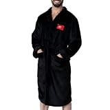 Northwest NASCAR Ty Gibbs Fast Track Silk Touch Bathrobe, Officially Licensed Fan Robe, Ultra-Soft Plush Polyester Lounge Wear with Shawl Collar, Belt & Pockets, Unisex, Large/X-Large