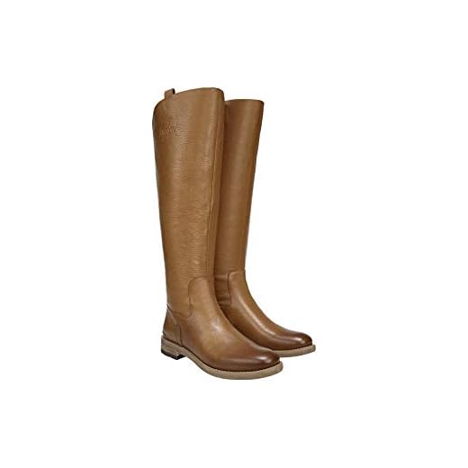 Franco Sarto Women's Meyer Knee High Boot, Light Brown, 7 Wide
