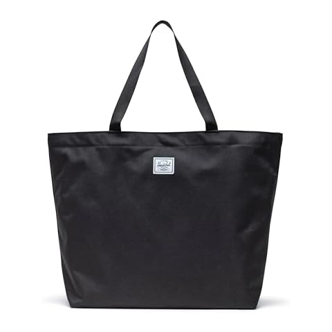 Herschel Classic Black Tote Bag with Eco-Friendly Features Cover