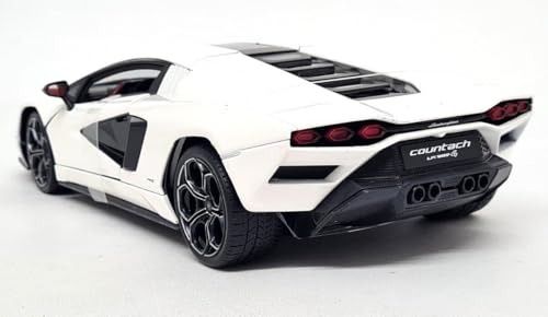 Maisto 1:18 Lamborghini Countach LPI 800-4 Blanco Edición Especial miniatura 6