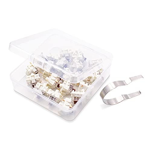Commutateurs Gateron 3 broches marron pour clavier mécanique | Pack de 20 switchs - 4