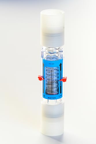 THERMIS EV-Durchflussmesser Feder durchflussmesser zur Durchflussmessung von Flüssigkeiten (Wasser) G1 EV-25 Durchflussmenge 2-20l/min