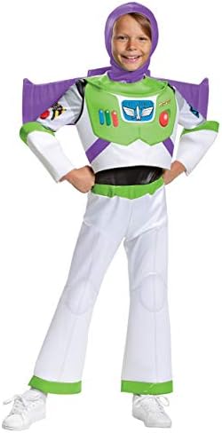 Disney Pixar Buzz Lightyear Toy Story 4 Deluxe Boys' Costume, XX ...