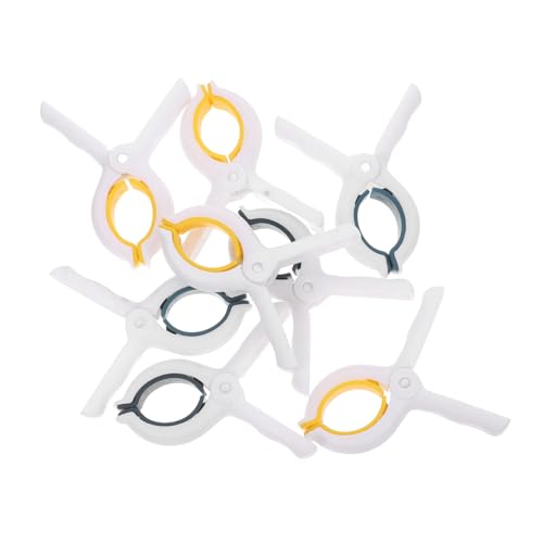 SOIMISS 8 Piezas Clips de Toalla de Sujetadores Resistentes Viento para Toallas Piscina y Camping Pinzas Utilitarias para Ropa y Accesorios de Viaje