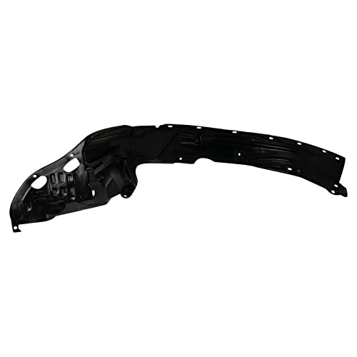 Image of TRQ Front Driver and Passenger Side Inner Fender Liner Set Compatible with 2003-2007 Honda Accord Sedan
