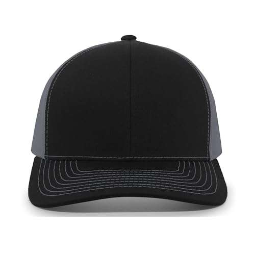 Image of Pacific Headwear Contrast Stitch Trucker Snapback