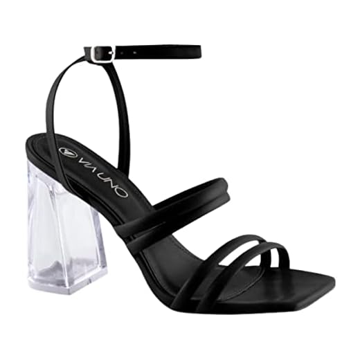 Sandália Salto Alto Via Uno Vu22-65900