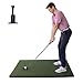 The Original Real Feel Golf Mats Country Club Elite 4'x5' Heavy Duty Commercial Practice Mat. The First Golf Mat That Takes A Real Tee and Lets You Swing Down Through,Simulator,Indoor, Outdoor Use ...