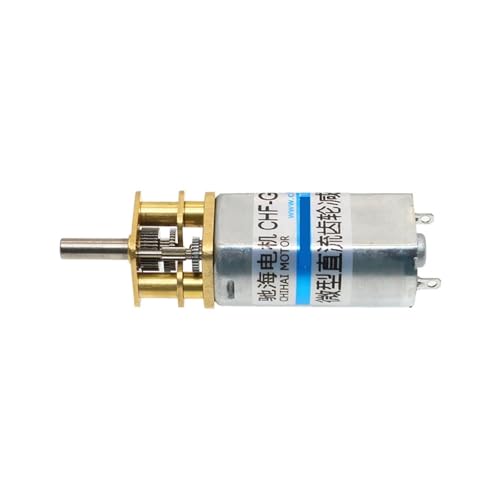 Moteur miniature DC 3V à aimant permanent et pignons en métal pour ingénierie de précision