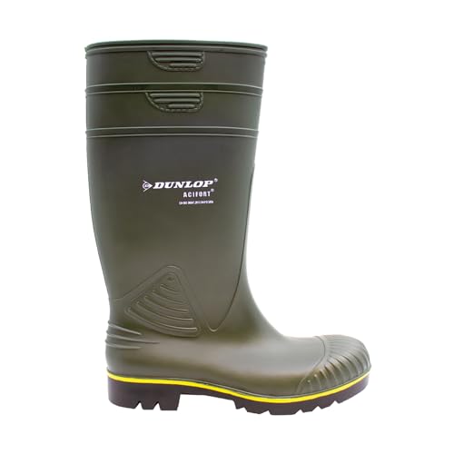 Image of DUNLOP Protective Footwear, B440631, Acifort Heavy Duty, Dark Green, Size 13 UK