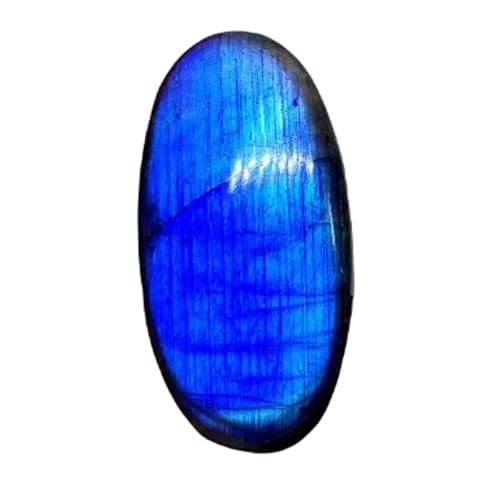 Labradorite naturelle cabochon 44x23mm pour création bijoux