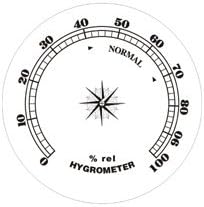 Ambient Weather WS-YG501 Galileo Thermometer, Hygrometer and Glass Fluid Barometer