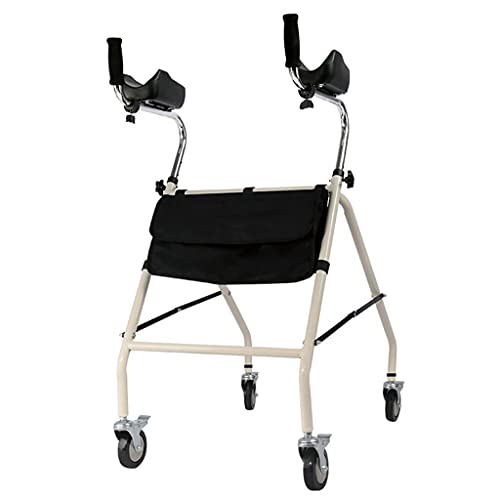 Déambulateur vertical pliable de luxe pour les promenades des personnes âgées