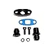 ZTYAFEI Universal Turbocharger Oil Feed and Drain Return Line Kit-Compatible with T3 T4 GT35 T70 T66 T61 T60 T04E T04 GT32 GT40 GT42 GT4088R GT4049R GT42R/RS GT4294R GT4202R