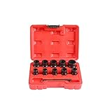 Twist Socket Set (10 Piece) Includes 1/2