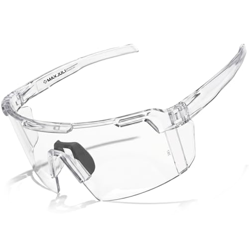 Image of MAXJULI XL Z87 Sunglasses for Big Wide Heads Men TR90 Ultralight UV400 Protection Work Glasses Z8225