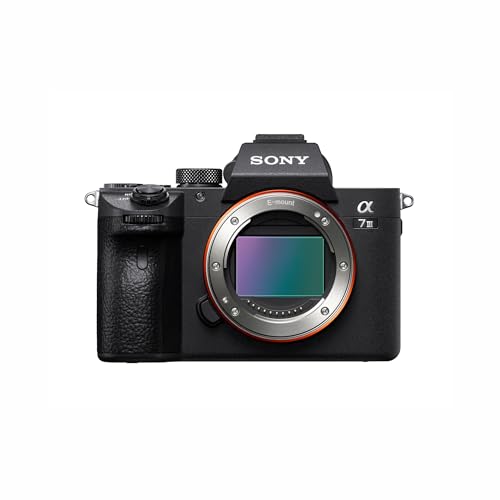 Image of Sony Alpha ILCE-7M3 Full-Frame 24.2MP Mirrorless Digital SLR Camera Body | 4K Full Frame | Real-Time Eye Auto Focus | Tiltable LCD, Low Light Camera - Black