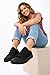 All Black Canvas Shoes for Women Casual Low Top Sneakers Fashion Black Tennis Shoes for Women, All Black, Size 9