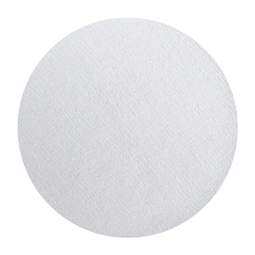 Paquete de 100 filtros de agua de malla fina para café, papel de filtro de polvo, apto para uso doméstico y profesional, papel de filtro de tazón de polvo