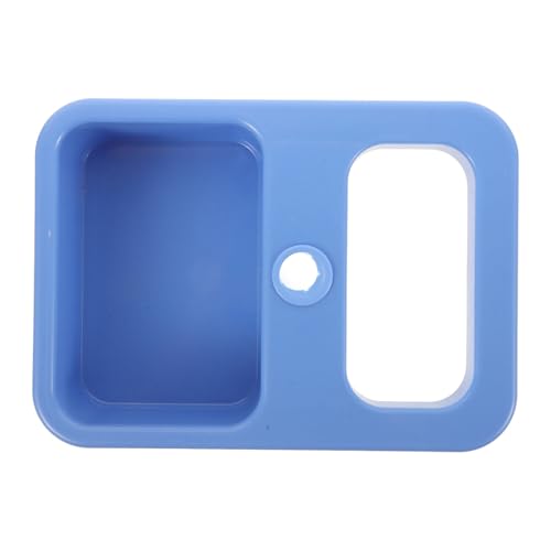MUCKLILY Pole Tray Plate Drip Stand Tray Storage Plate for Tray Detachable Drip Stand Plate Hospital Tray Support Dining Blue Plastic