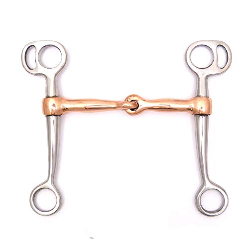 Gebiss Wassertrense Knebeltrense einfach gebrochen/Weite: 12,5 cm