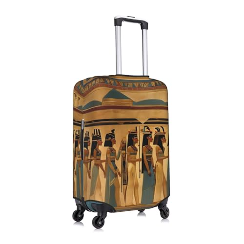 Women In Ancient Egypt Print Luggage Cover For Suitcases, Travel Case Protector, Simple & Convenient Installation3