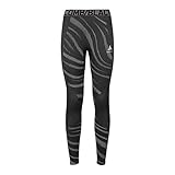 Odlo Damen Performance Blackcomb Suw Unterhose, Black Concrete Grey, M