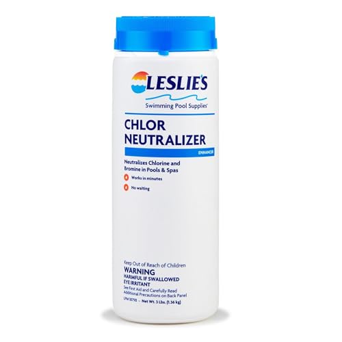 Leslie's Chlor Neutralizer Pool Chlorine Neutralizer, 3 lbs LPM18798