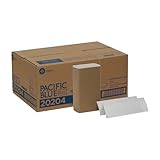 Pacific Blue Basic Multifold Paper Towels (Previously Branded Acclaim) by GP PRO (Georgia-Pacific), White, 20204, 250 Towels Per Pack, 16 Packs Per Case, (Case of 16 Packs, 250 per Pack)