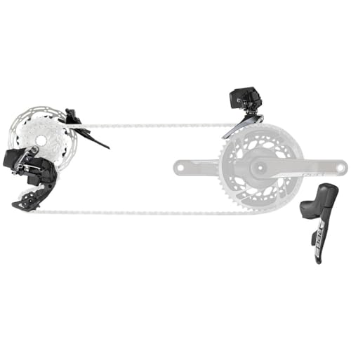 SRAM RED AXS Groupset - 2x, 12-Speed, HRD Brake/Shift Levers