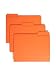 Smead File Folder, Reinforced 1/3-Cut Tab, Letter Size, Orange, 100 per Box (12534)