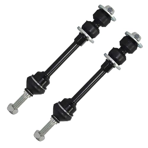 Image of Detroit Axle - RWD Front End Control Arms Kit for 2006 2007 2008 Dodge Ram 1500 2 Upper Control Arms w /Ball Joints 2 Lower Ball Joints 2 Sway Bar Links Replacement - 6pc Set