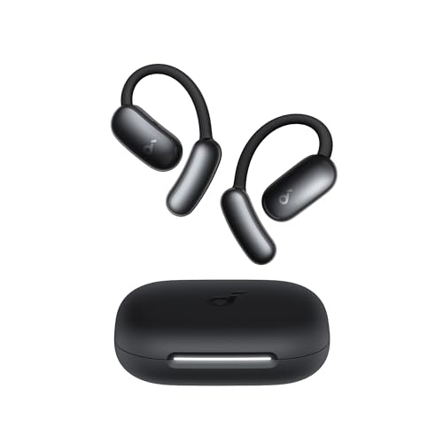 Soundcore Assistant IA AeroFit 2 par Anker, écouteurs à Oreilles Libres, Maintien sans Pression, Basses 2 x Plus Profondes, Traduction en Temps réel, Haute résolution, 35 h d’autonomie, IP55