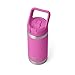 YETI Rambler Jr. 12 oz Kids Bottle, with Straw Cap, Wildflower Fuchsia